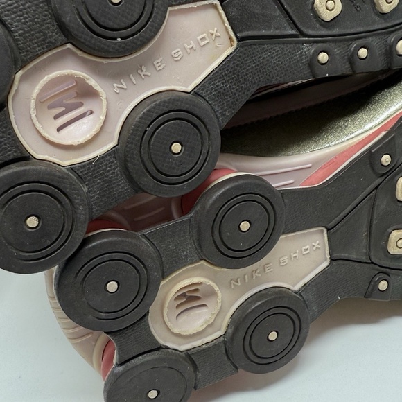 2007 Nike Shox Monster SC Regal Pink/Desert Bloom Youth Running Shoes Size 5.5Y - Picture 14 of 16